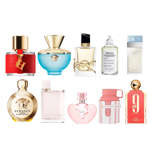 Pack mixto decants limpia, ejecutiva y seductora para mujer