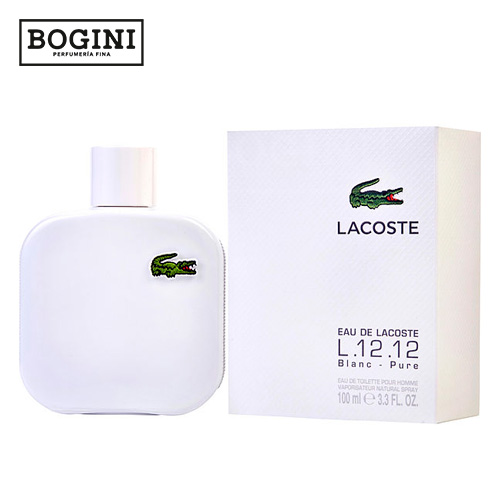 Botella Completa Eau de Lacoste L.12.12 Blanc Pure 100ml Lacoste