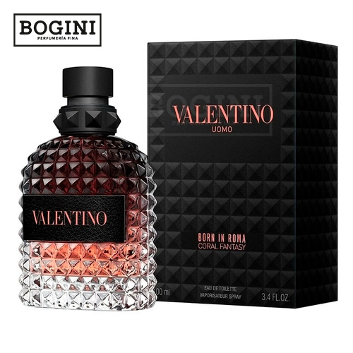 Botella Completa Uomo Born In Roma Coral Fantasy 100ml Valentino