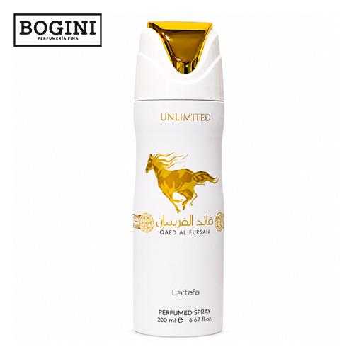 Spray Corporal de  Qaed Al Fursan Unlimited 200ml
