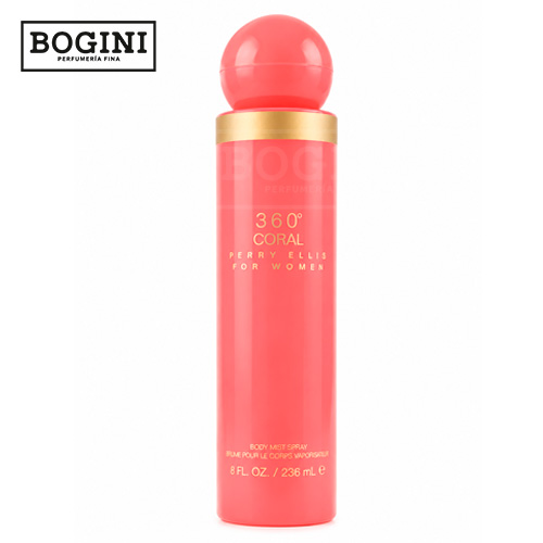 Perry Ellis 360° Coral for Women Body Mist 236 ml